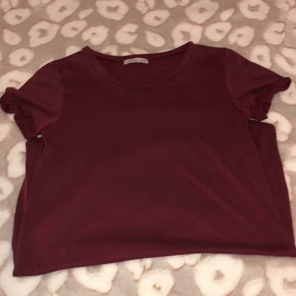 Burgundy Charlotte Russe dress. Size small. - Picture 2 of 3